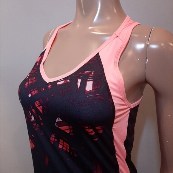 3/$20 XERSION Vneck Athletic Tank Top Geometric Racerback Sporty Womens Small - Picture 5 of 11